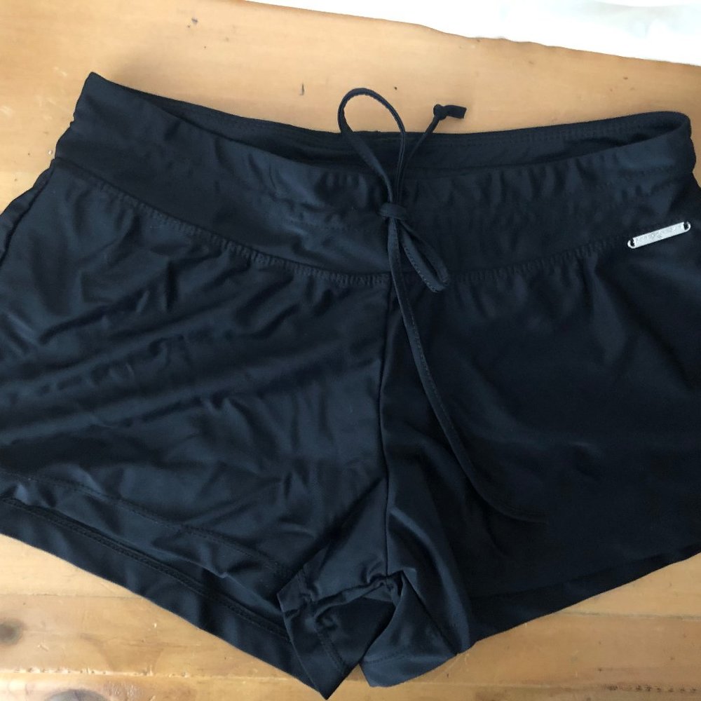 Womens Black Swimming Shorts